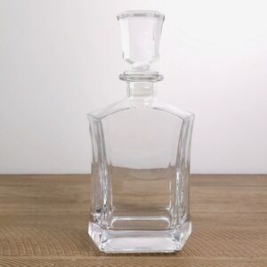 Godinger Crystal Whiskey‎ Decanter W/ Stopper Heavy Classic 25 oz